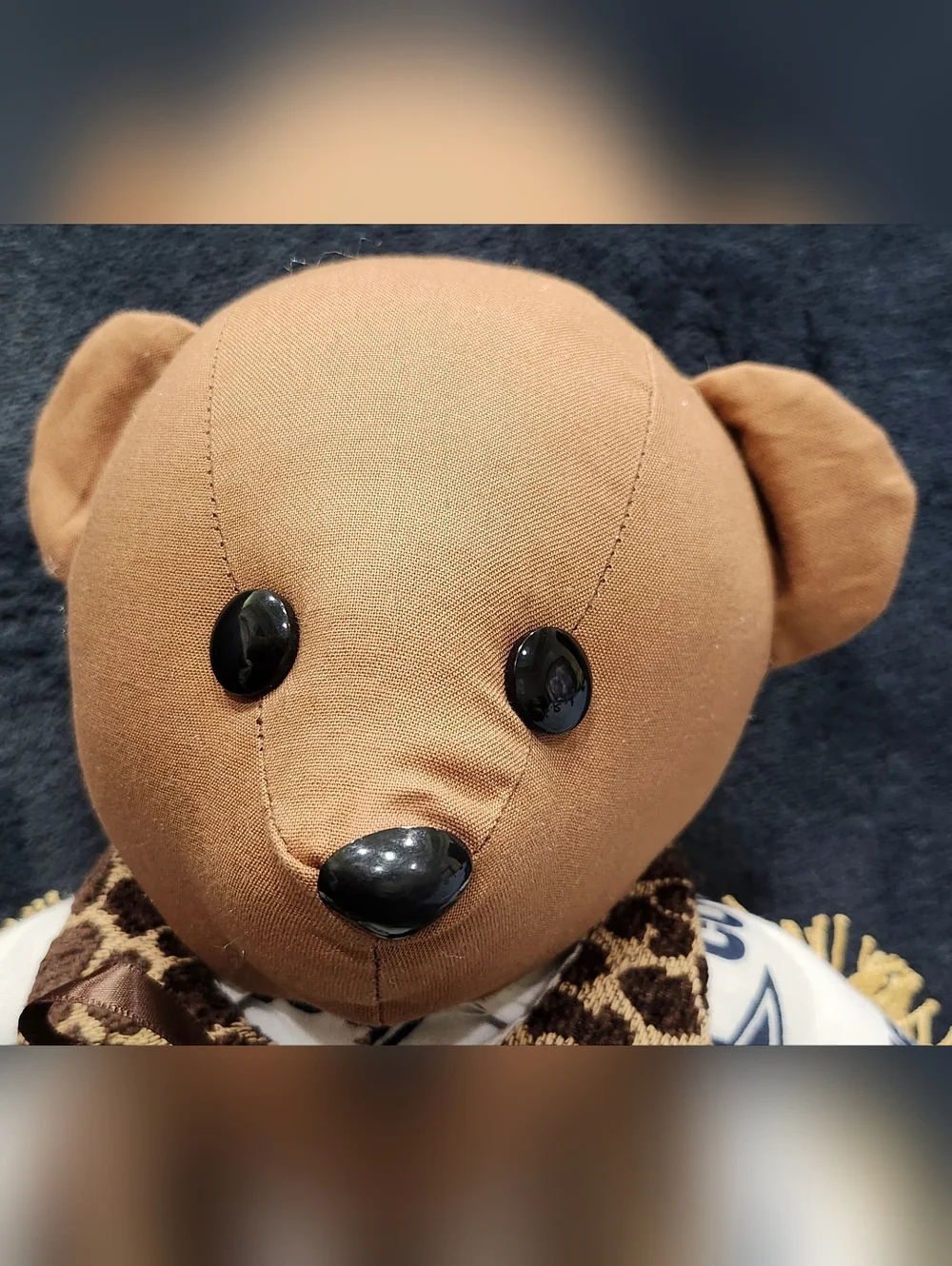 Handmade Dallas Cowboys Stuffed Teddy Bear Toy
